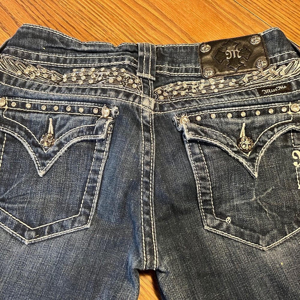 MissMe Bootcut Denim Jeans
